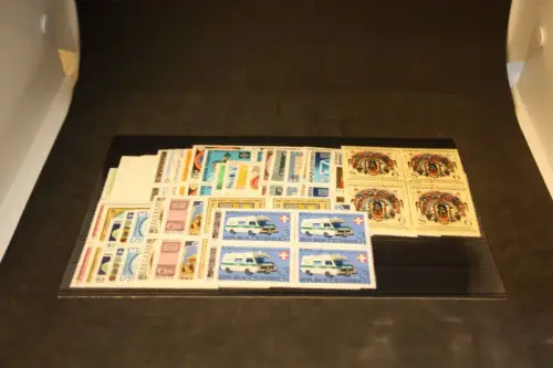 Österreich Jahrgang 1981 gestempelt Viererblock (32758)