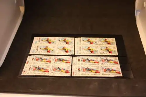 Österreich Olympia 1976 1479/82 + 1499/02 Viererblock postfrich (32763)