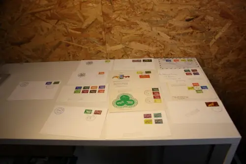 Irland 12 verschiedene FDC Dauerserie Kunst (32775)