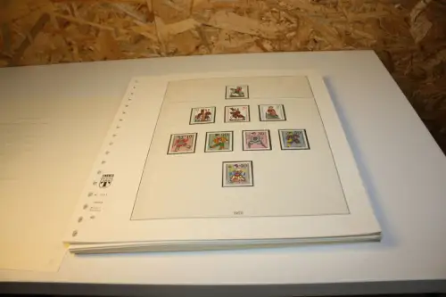 Bund 1970-1979 postfrisch komplett inkl. Lindner T (32843)