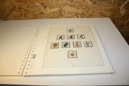 Bund 1970-1979 postfrisch komplett inkl. Lindner T (32843)