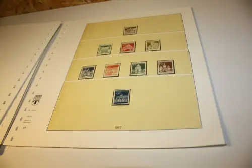Bund 1960-1969 postfrisch komplett inkl. Lindner T (32844)