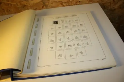 Zonen 1945-1949 Schaubek inkl. Binder (32869)