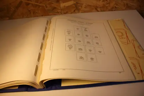 Zonen 1945-1949 Schaubek inkl. Binder (32869)