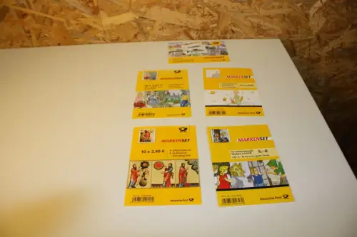 Bund Markenheftchen 96-100 gestempelt komplett (32877)