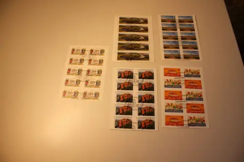 Bund Folienblatt 56-60 gestempelt komplett (32888)