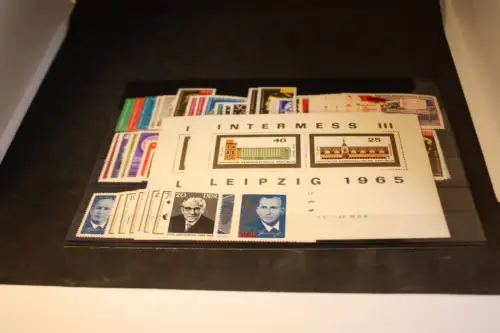 DDR Jahrgang 1965 postfrisch komplett (32969)