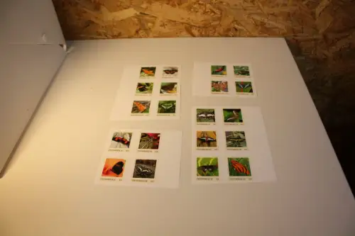 Österreich Schmetterline 20 personalisierte postfrische Marken (32983)