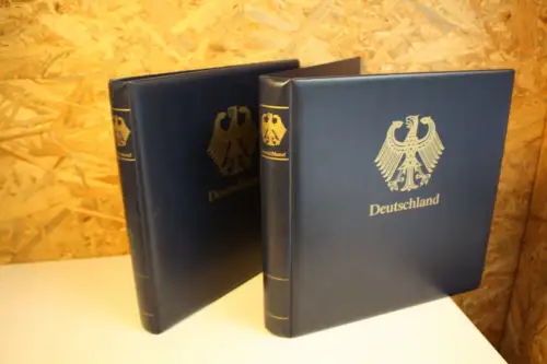2 Safe Binder blau mit Aufdruck Deutschland 14 Ring (33003)