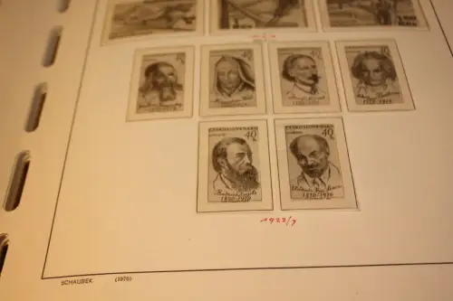 CSSR Schaubek falzlos 1970-1979 (bitte lesen) (33009)