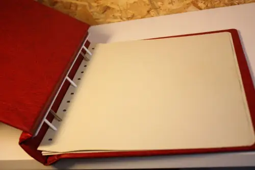 3 Leuchtturm Drehstabbinder rot mit Aufdruck USA (33023)