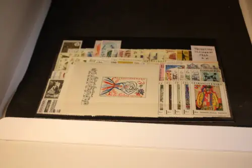 CSSR Jahrgang 1966 postfrisch komplett (33043)