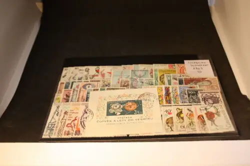 CSSR Jahrgang 1963 gestempelt komplett (33065)
