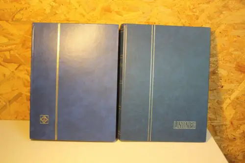 2 Einsteckbücher mit je 48 Seiten in blau (33092)