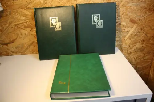 3 Einsteckbücher mit je 48 Seiten in grün (33093)