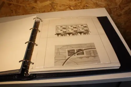 Bund Schantl falzlos 1982-1992 inkl. Binder (33090)