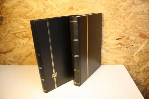 2 Einsteckbücher mit je 48 Seiten in schwarz (33091)