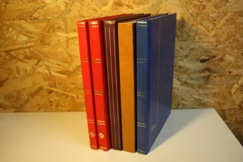 5 Einsteckbücher mit je 32 Seiten verschiedene Farben (33098)