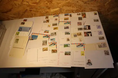 Österreich 100 verschiedene Ganzsachen aus 1982-2001 postfrisch (33110H)