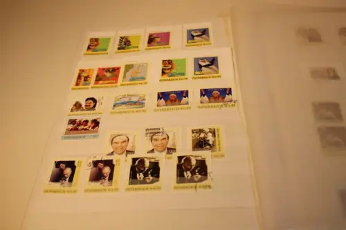 Österreich Lot Personalisierte Marken postfrisch + gestempelt (33120H)