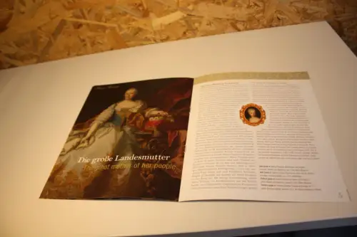 Österreich Sammelmappe Maria Theresia mit Block postfrisch (33114H)