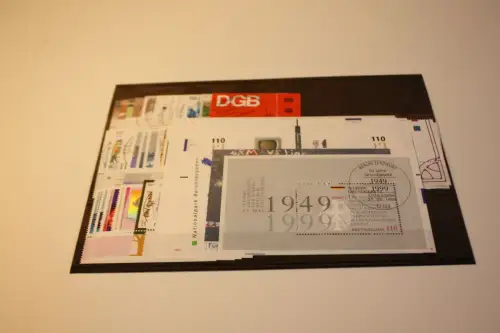 Bund Jahrgang 1999 gestempelt komplett (33121)