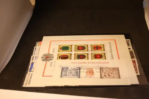 Österreich 1975-79 komplett gestempelt (33139)