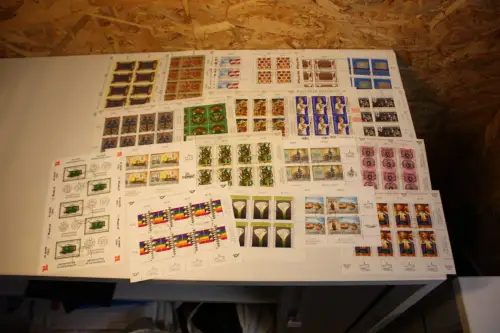 Österreich 20 verschiedene Kleinbogen aus 1988-2001 gestempelt (33159)