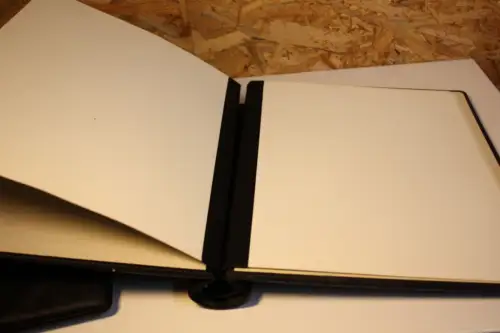2 Leuchtturm Klemmbinder schwarz (33168)