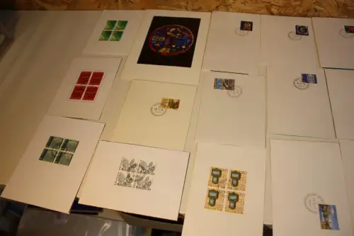 Schweiz 15 Glückwunschkarten aus 1968-1984 (33170)