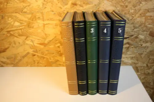 5 Einsteckbücher mit je 32 Seiten verschiedene Farben (33203)