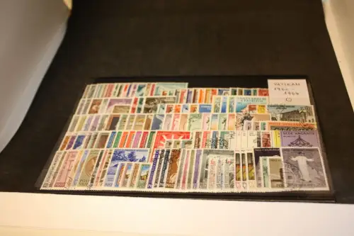 Vatikan Jahrgang 1960-64 gestempelt komplett (33211)
