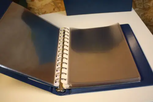 4 Lindner ETB Alben mit Schuber verschiedene Farben (33289)