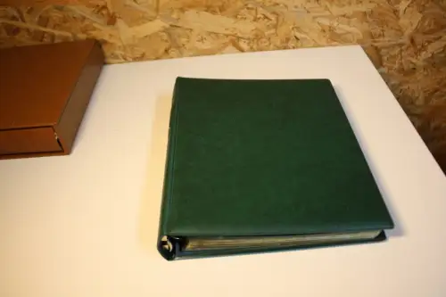 4 Lindner ETB Alben mit Schuber verschiedene Farben (33289)