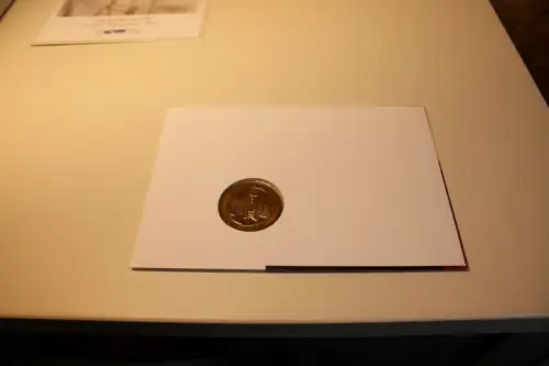 Papst Benedikt 2 Numisbriefe + 1 Folder (33323)