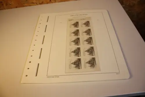 Bund Folienblätter 2005-2009 Leuchtturm falzlos fast komplett (33337)