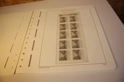 Bund Folienblätter 2005-2009 Leuchtturm falzlos fast komplett (33337)