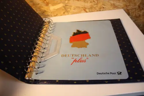 5 Dt. Post / Leuchtturm Ringbinder mit Schuber blau Deutschland Plus 13 Ring (33346)