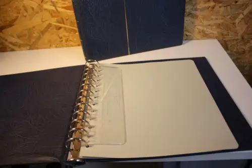 3 Leuchtturm Ringbinder in blau mit 13 Ring (33351)