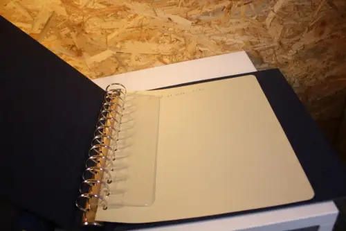 3 Leuchtturm Ringbinder in blau mit 13 Ring (33351)