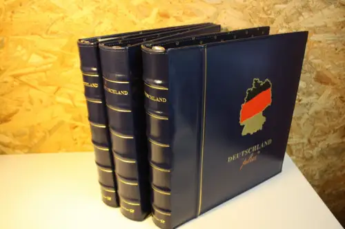 3 Dt. Post / Leuchtturm Binder Deutschland Plus, 13 Ring (33348)