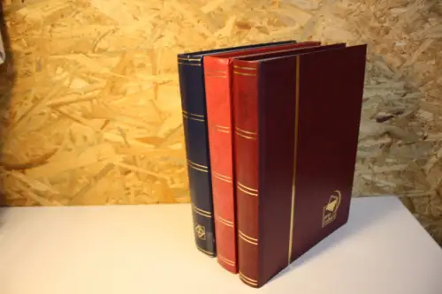 3 Einsteckbücher mit schwarzen Seiten (33360)