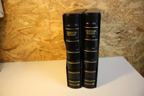 2 Dt. Post / Leuchtturm Club 10 Alben mit 50 2er Hüllen schwarz (33357)