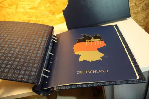 Leuchtturm Classic Drehstabbinder blau Deutschland (33386)