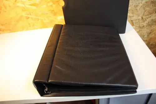 Leuchtturm Album schwarz mit 45 2er Hüllen (33385)