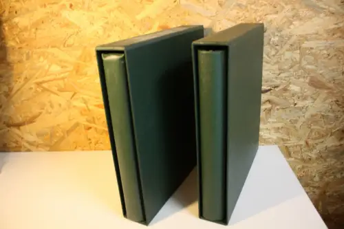 2 Safe Binder grün 14 Ring inkl. Schuber (33387)