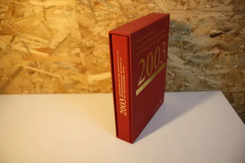 Bund Jahressammlung 2003 gestempelt (33397)