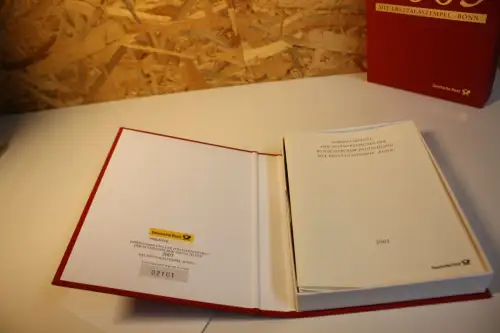 Bund Jahressammlung 2003 gestempelt (33397)