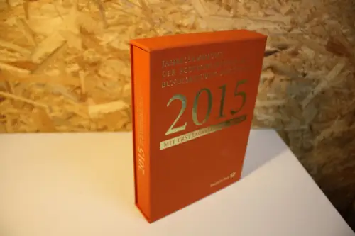 Bund Jahressammlung 2015 gestempelt (33410)