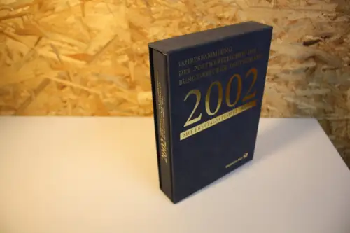 Bund Jahressammlung 2002 gestempelt (33396)